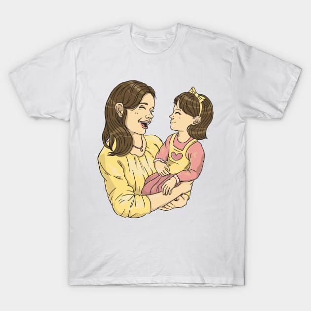 And Daughter P R t shirt T-Shirt by LindenDesigns